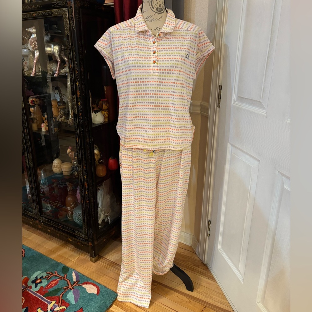 OP Field of Dreams Matching Pajama Top & Drawstring Pants